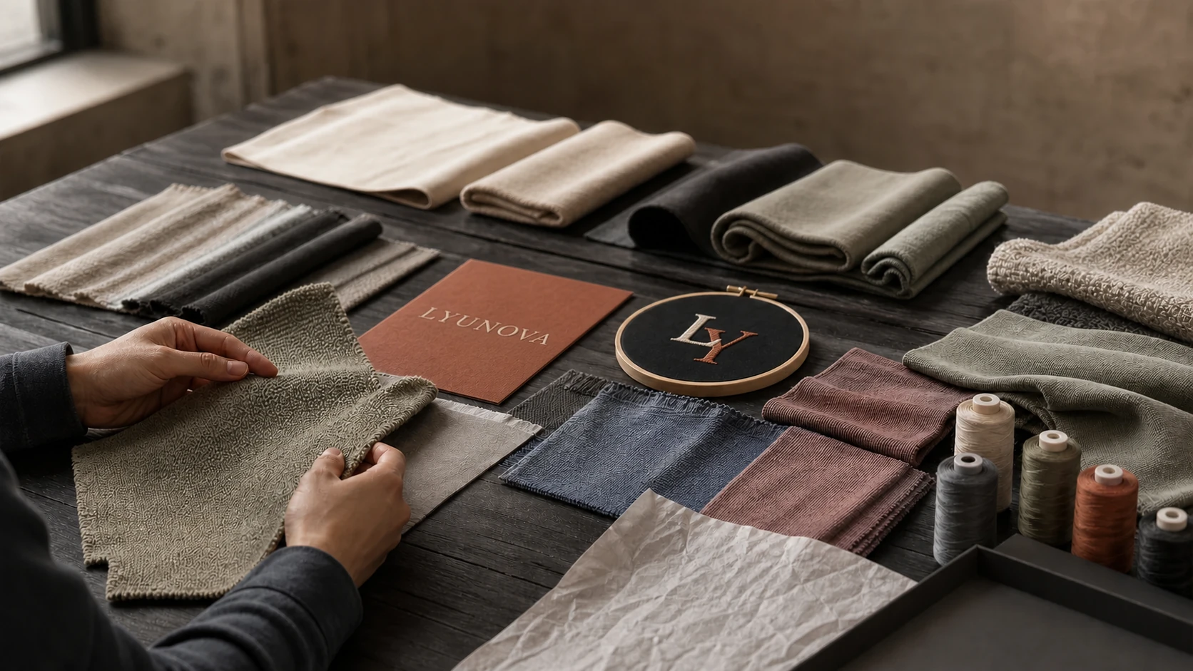 LYUNOVA material and craftsmanship development