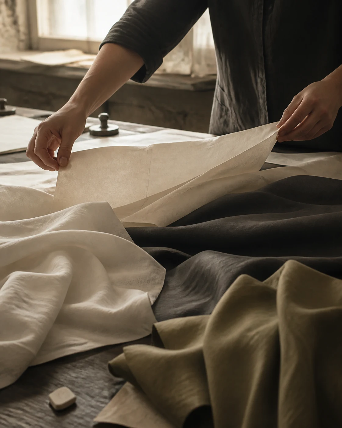 Pattern and material development