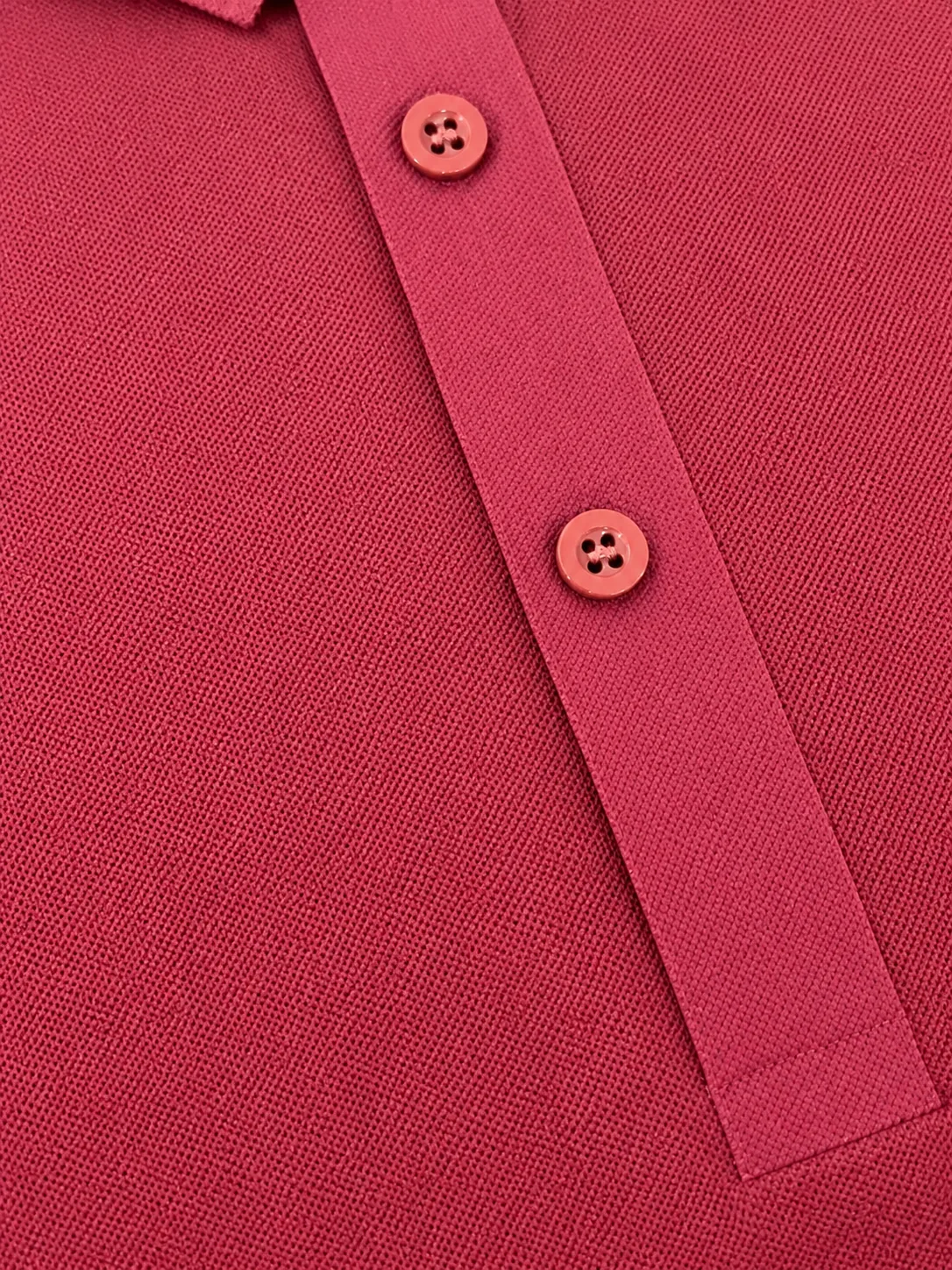 Nylon Short-Sleeve Polo Shirt — 3