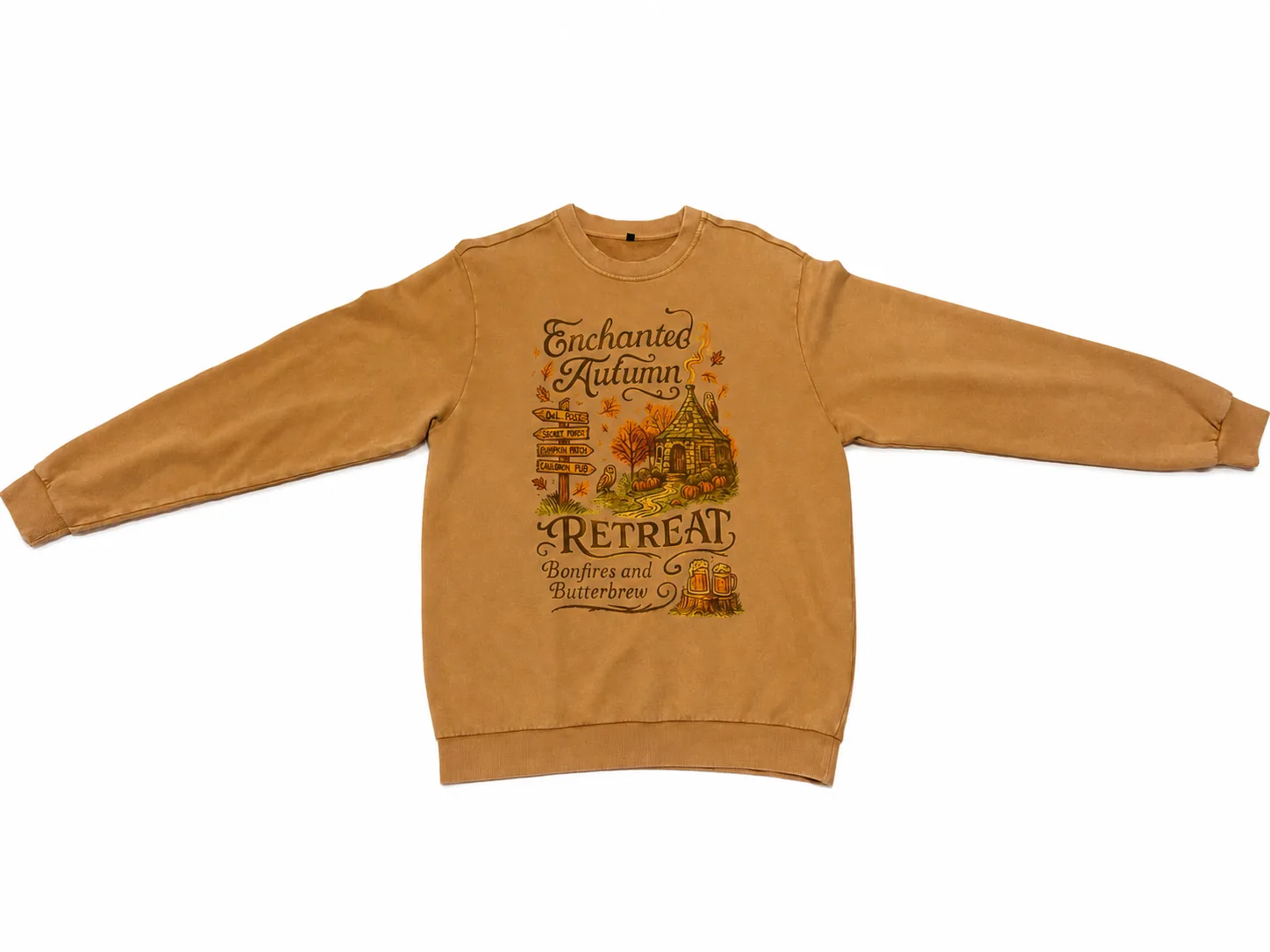 Vintage Snow-Washed Graphic Sweatshirt — 6
